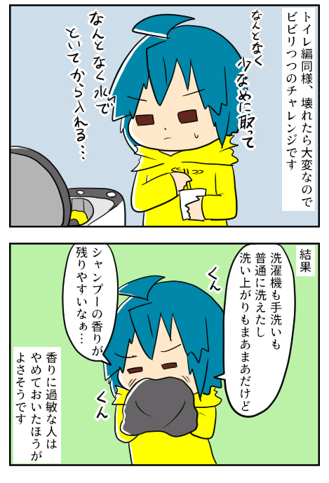 せんたくシャンプー2