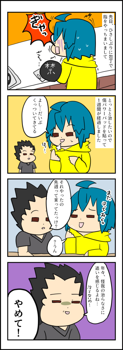 怪我