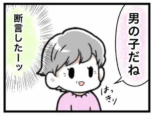 おばあちゃんの性別当て もちもち家族 新婚夫婦 妊娠中絵日記ブログ