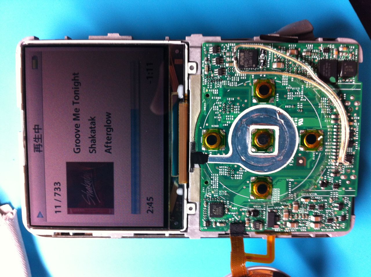Ipodを改造してimodを作ってみた Mochinagaの工作日記