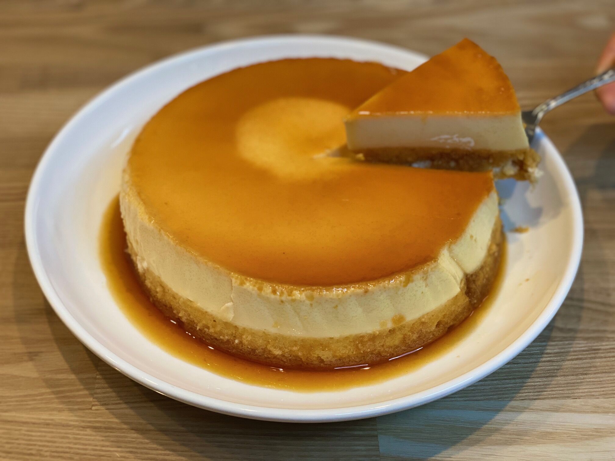 レシピ 一気に作れるプリンケーキ Mocoluna Blog
