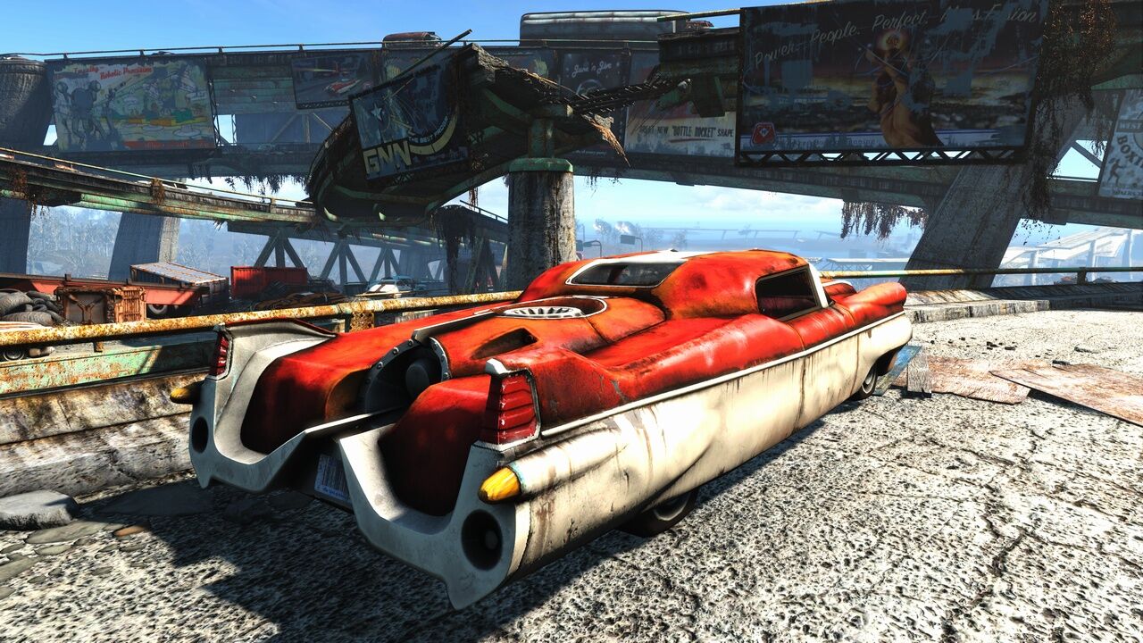 [PC] Fallout 4 [Mod] Vehicles : ガノタでMod好きの抱き枕er