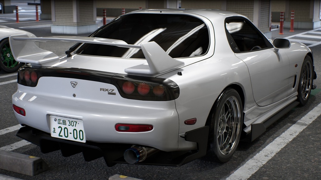 [Steam] [首都高バトル] [Mod] Slimbody Silver Nobleman Kit for Mazda RX-7 Type ...