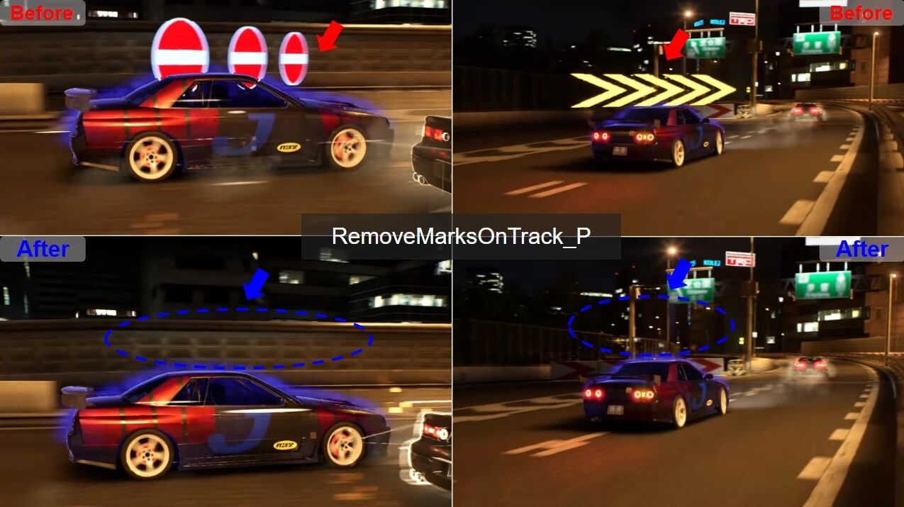 [Steam] [首都高バトル] [Mod] Remove Marks on Track [Version 1.4.0] [Auther ...