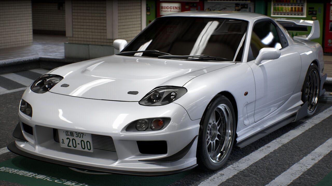 [Steam] [首都高バトル] [Mod] Slimbody Silver Nobleman Kit for Mazda RX-7 Type ...