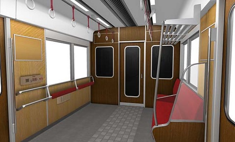 3ページ目_先頭車両の車いすスペース・優先座席イメージ