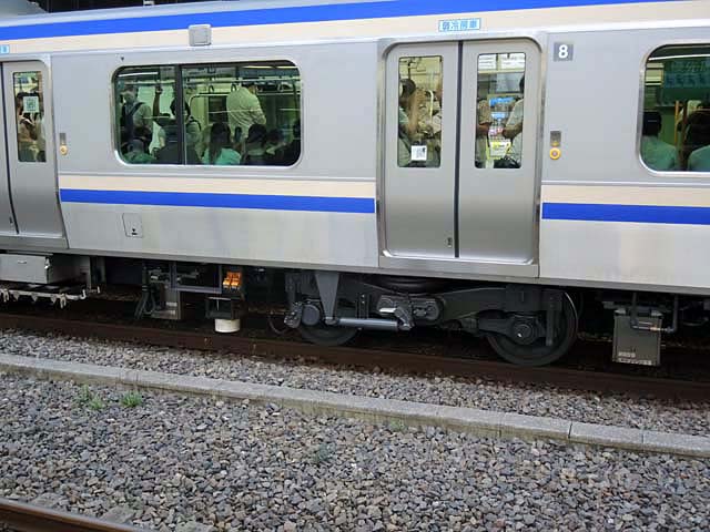 モデラーな日々 とれいんスタッフブログ 総武・横須賀線用E235系1000番代にも線路設備モニタリング装置