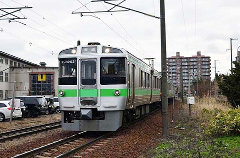JR北海道の最新通勤形電車737系の報道公開 : モデラーな日々