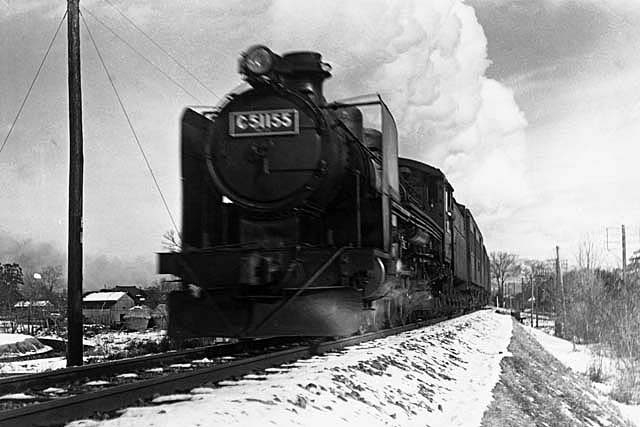 鉄道写真○1950年 昭和25年3月20日・21日撮影○蒸気機関車C5411