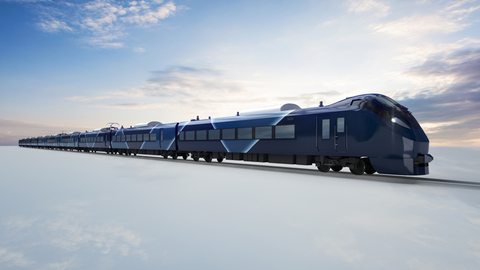 ３．エクステリアデザイン（10号車側先頭車）