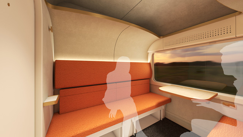 ８．グリーン個室（2人用個室座席使用時）