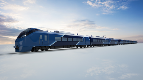 ２．エクステリアデザイン（1号車側先頭車）