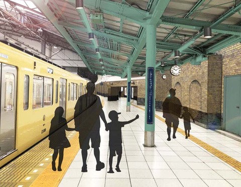 池袋駅1番ホーム