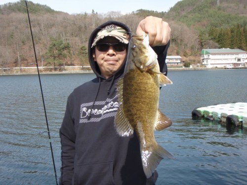 バス ワカサギ 木崎マスと多魚種です 木崎湖モダンボートブログ