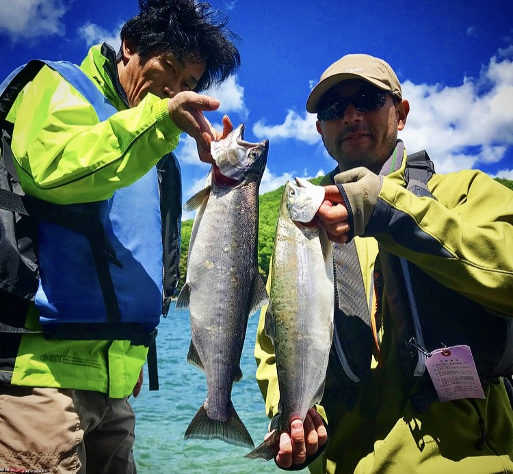 特大キザキマス 木崎湖モダンボートブログ 特大キザキマス 木崎湖モダンボートブログ