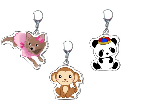 アクリルキーホルダー