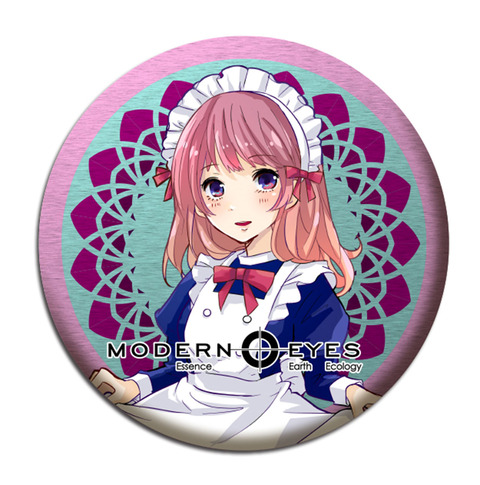 ブリキ缶バッジ