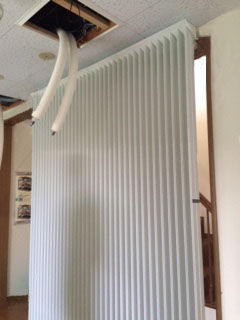 T電研究所_エコ暖クール3_天井から配管