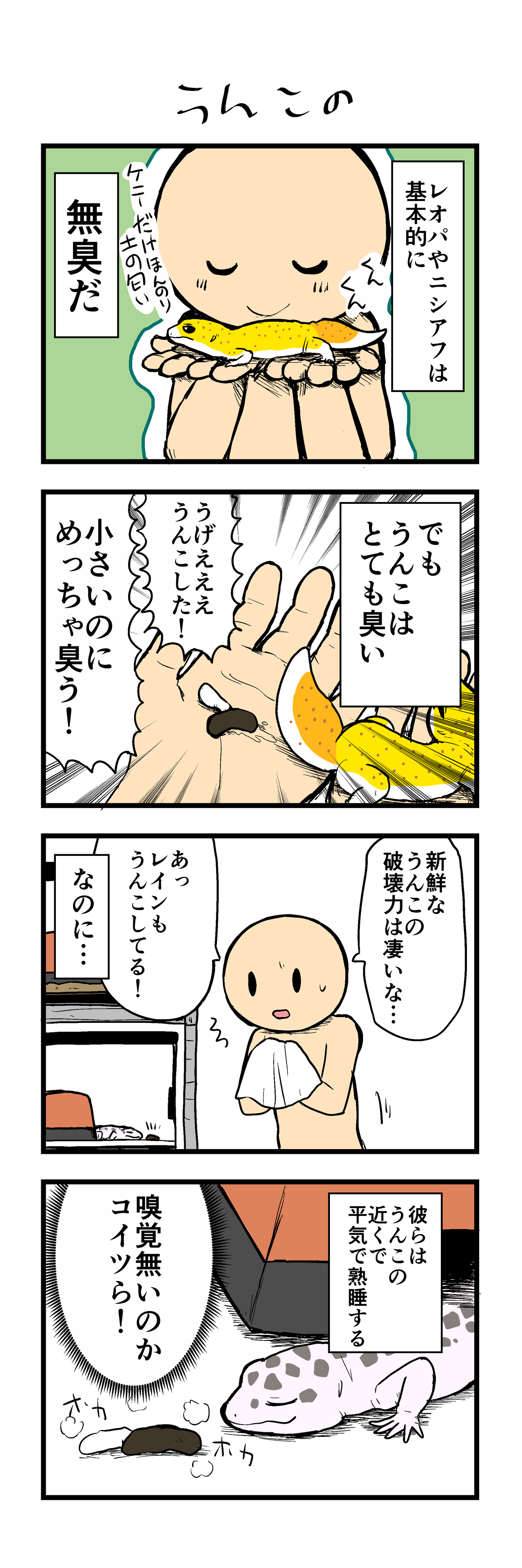 レオパとニシアフ飼ってるよ漫画まとめ