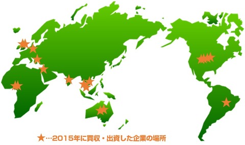 電通_海外企業買収2015