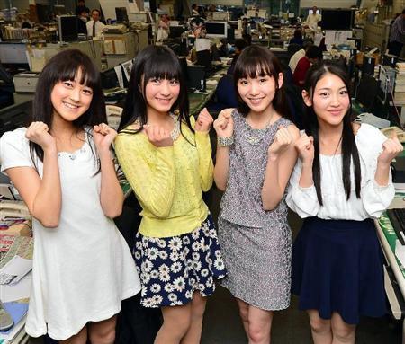CMアイドル画像通信 元キョウリュウジャー ヒロイン 今野鮎莉 と 飯豊まりえ 、「めざましテレビ」リポーター “イマドキガール”に
