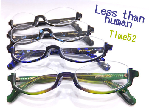 レスザンヒューマン アンダーリム ブルーライトカットメガネ　眼鏡　コスプレ 速攻≡3新作入荷です！ﾚｽｻﾞﾝﾋｭｰﾏﾝよりｱﾝﾀﾞｰﾘﾑ入荷！ : メイドが接客