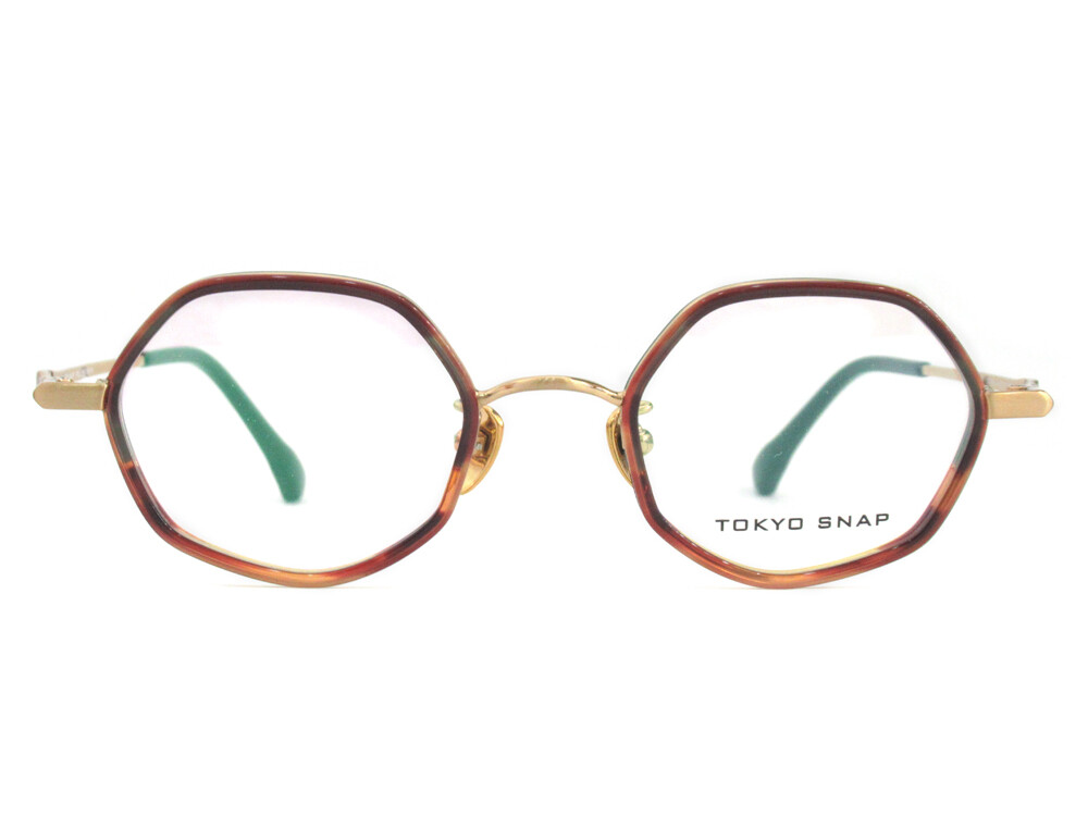 TOKYO SNAP】7角形の大人レトロカラーコンビフレーム【TSP-1181