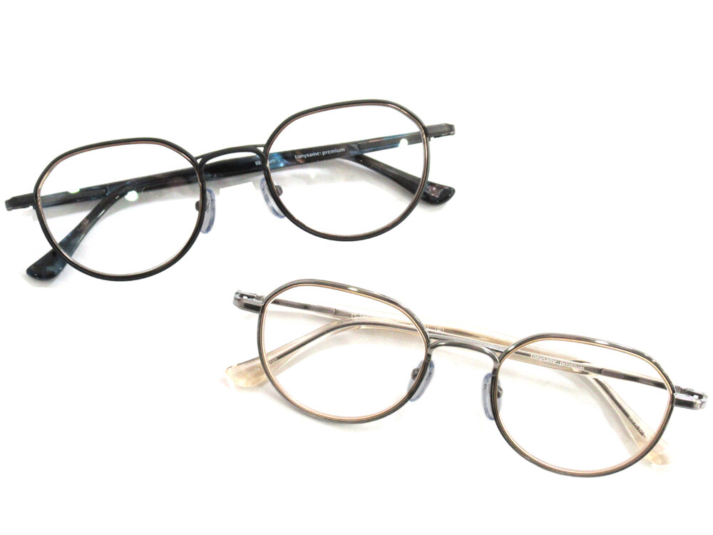 tonysame TS-10927 001／002 二色のメタル使いのクラウンパント