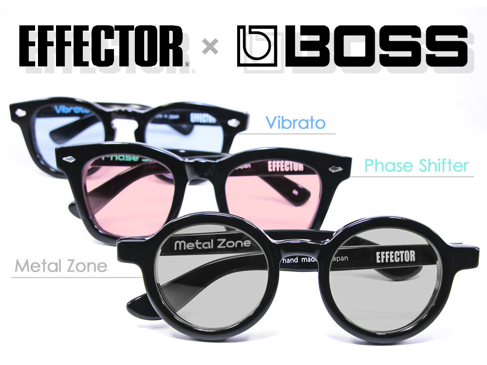 EFFECTOR エフェクター vibrato ビブラート 眼鏡 サングラス