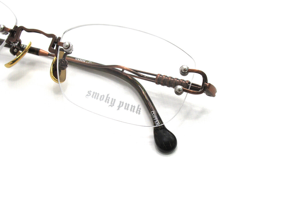 smoky punk(スモーキーパンク)*SMPK-C*スチームパンクなリムレス