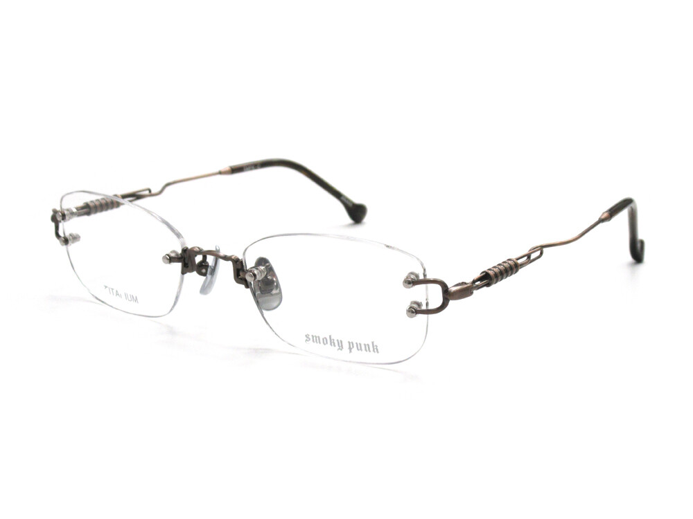 smoky punk(スモーキーパンク)*SMPK-C*スチームパンクなリムレス