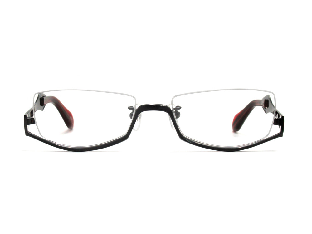安全Shopping レスザンヒューマン お洒落 アンダーリム メガネ 8289