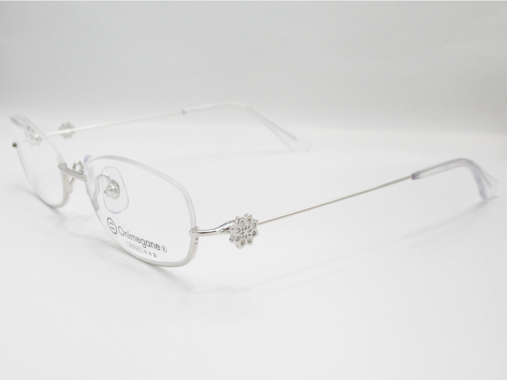 onimegane 執事眼鏡　プラチナ Onimegane 執事眼鏡 eyemirror店舗限定カラー メガネ プラチナ