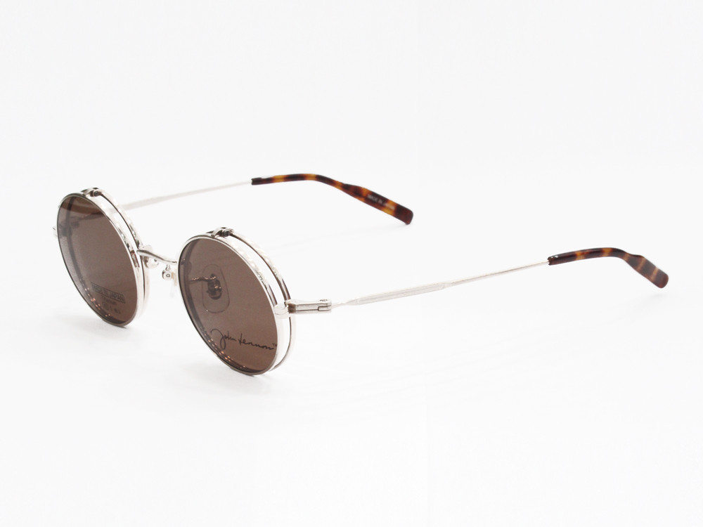 ○跳ね上げ式！丸眼鏡なサングラス！ーJohn Lennon：JL1068〇 : メイド