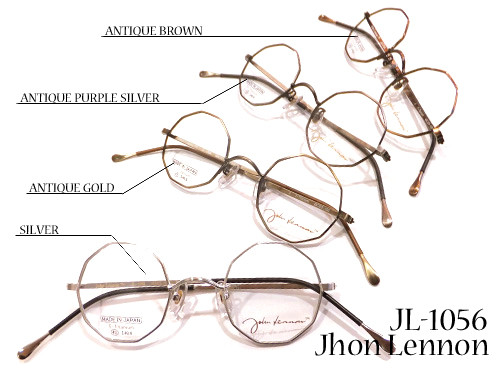 JL1056】ジョンレノンの十角形メガネ到着です！【Jhon Lennon