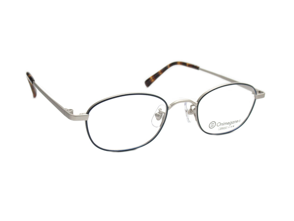素晴らしい品質 Onimegane】＼丸みのあるウェリントンメタルフレーム／【OG-7216 小物