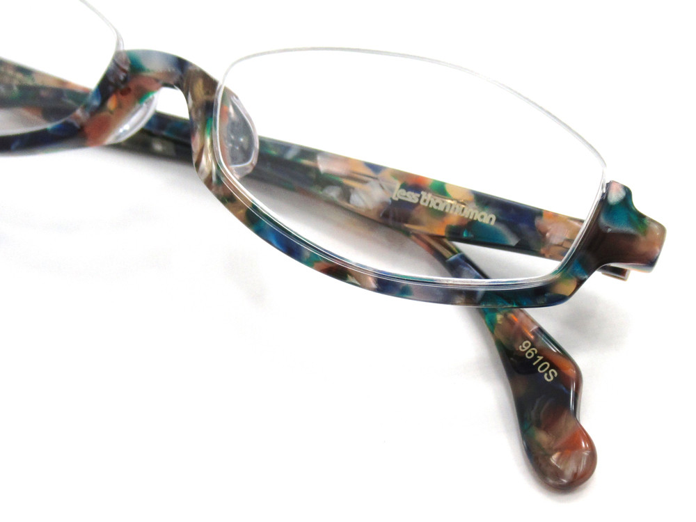 less than human(レスザンヒューマン)*TIME52*大人気アンダーリムの新