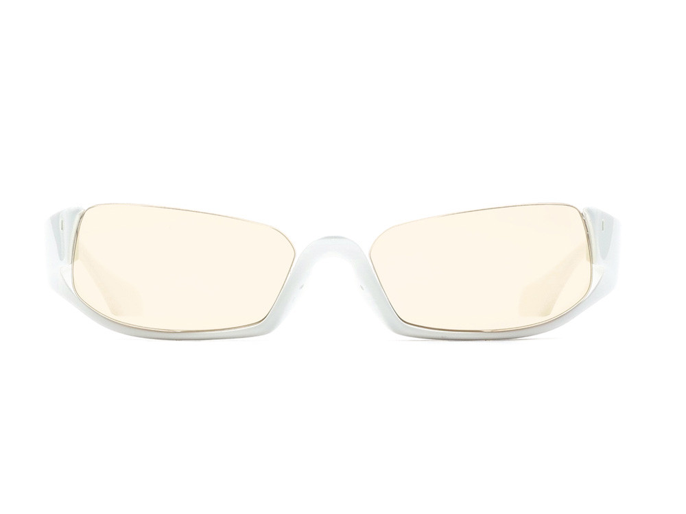 宮川大輔愛用ブランド FACTORY900 白アンダーリムフレーム 新品未使用  