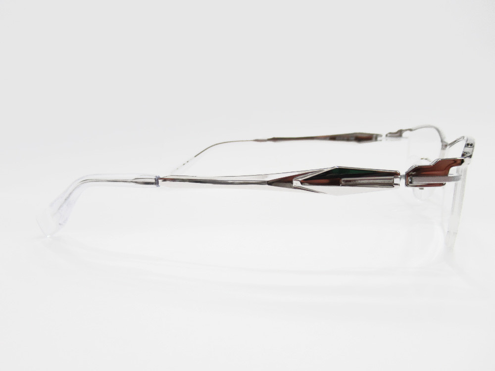 Plusmix】シャープなメタルハーフリム【PX‐13723】 : メイドが接客する