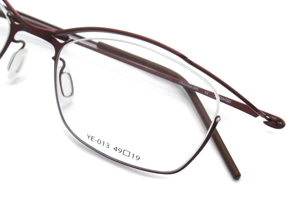 Y CONCEPT(ワイコンセプト)*YE-013 (HANA)*チョコ色の角丸スクエア  