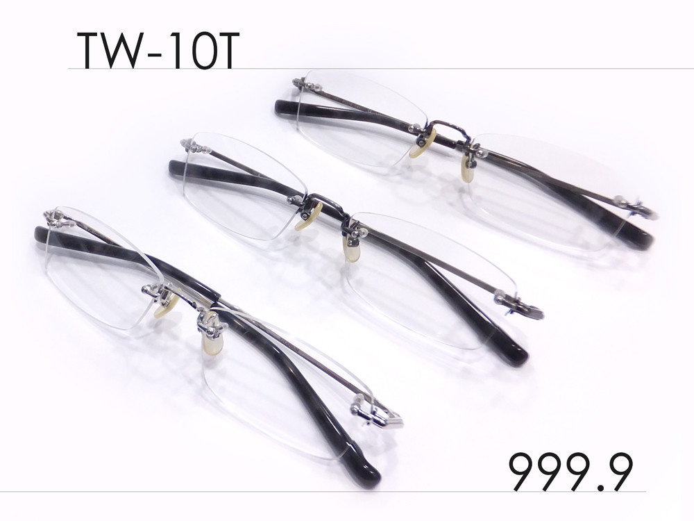 140mmフォーナインズ　999.9　メガネ　TW-46T　定価40,700円　未使用品