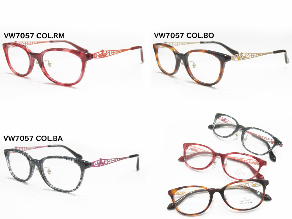 テンプルがステンドグラスみたい！Vivienne Westwood VW7057 : メイド
