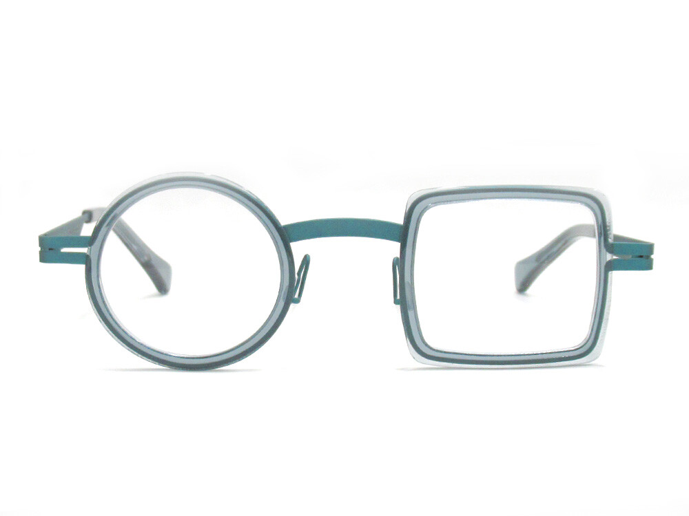 XITeyewear/C-006】＼新規取り扱いブランド／○-□の形をした不思議な 