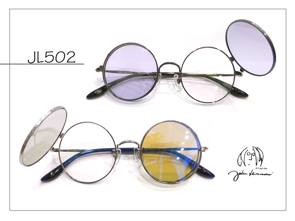 John Lennon】二重レンズでサングラスいらず！！？【跳ね上げ】JL502