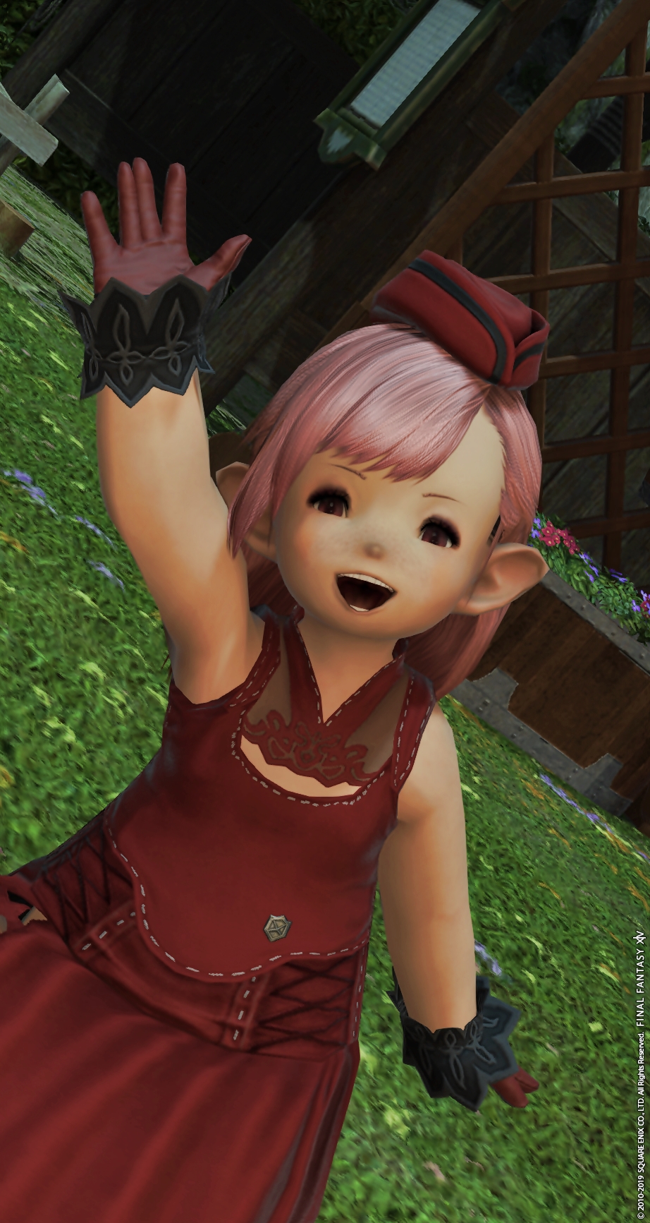 Ff14 ララフェルさんは撮影しやすいのだ メルメルダイアリー