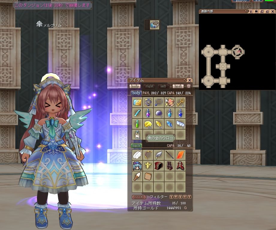 Eco よそもの商人さんでお金稼ぎなのだ メルメルダイアリー