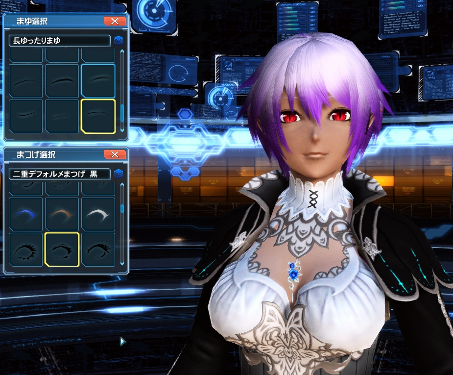 Pso2 スッキリ顔でキャラメイクなのだ メルメルダイアリー