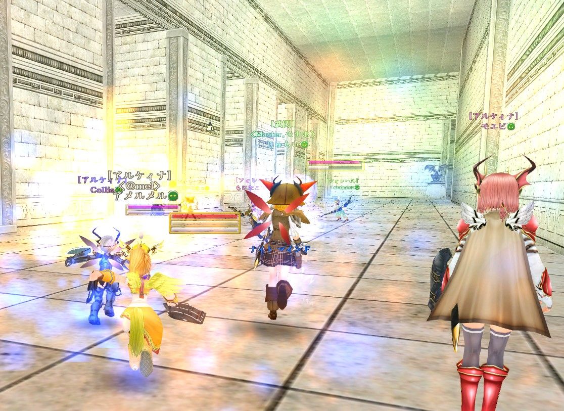 大人数で突撃！ 宮殿でリザードマンシールドをもらっちゃうのだ！ : メルメルダイアリー