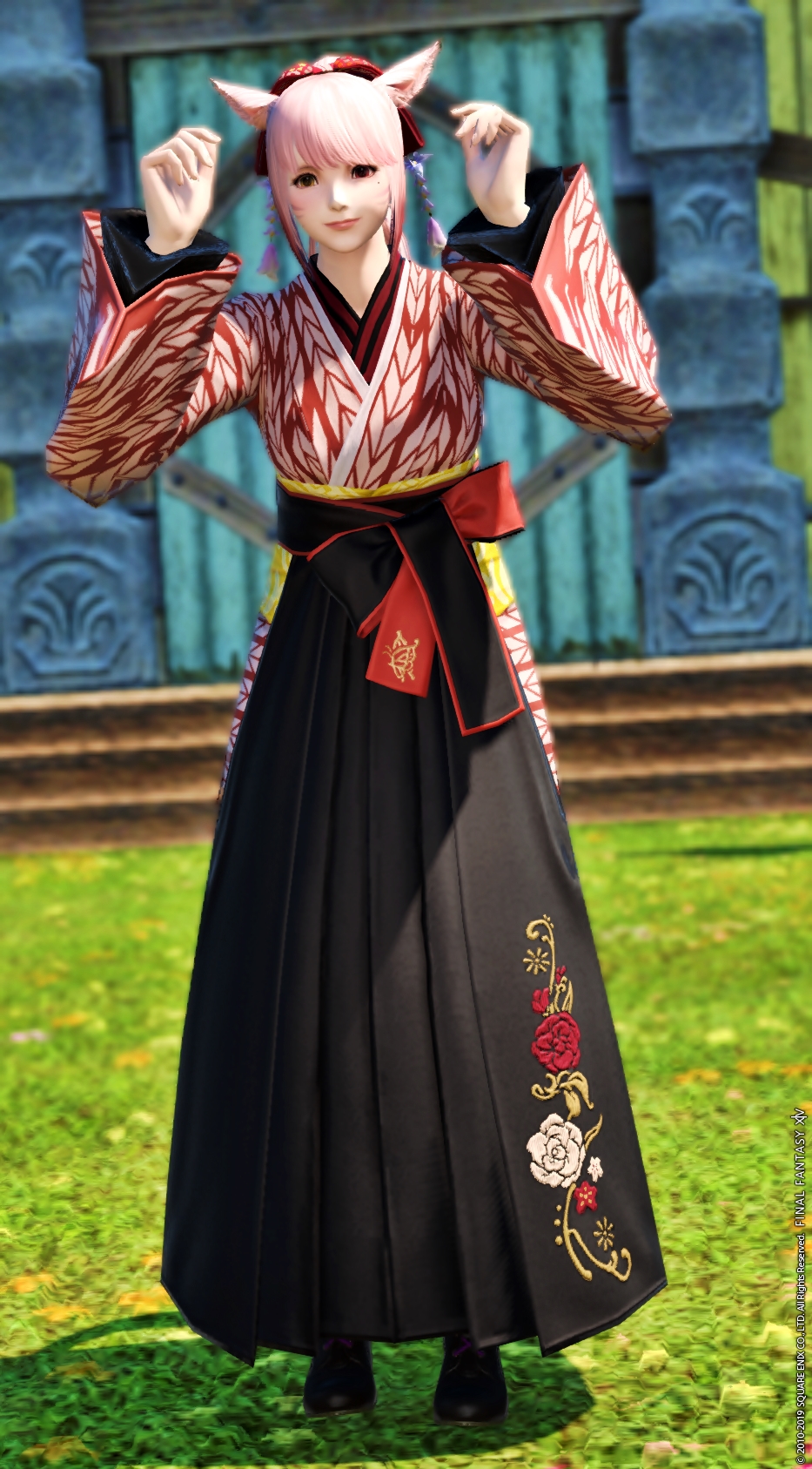 Ff14 東方女学生衣装セットを着てみるのだ メルメルダイアリー