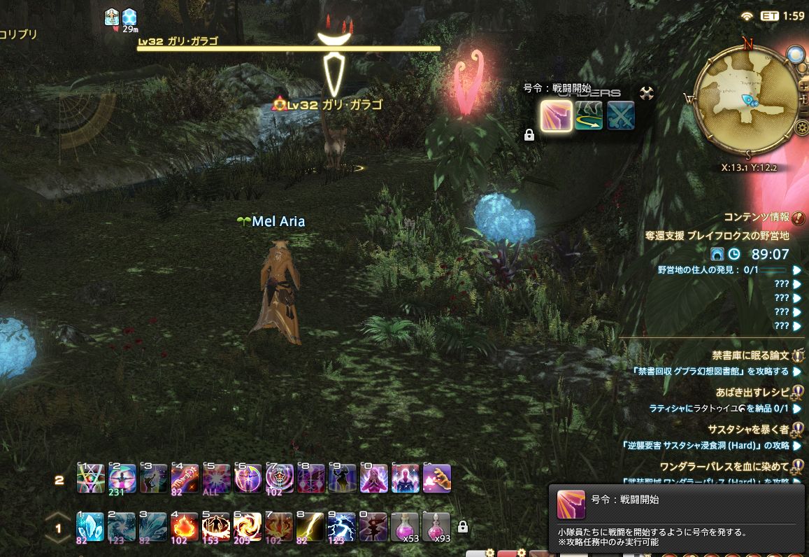 Ff14 攻略任務でエモートを貰うのだ メルメルダイアリー